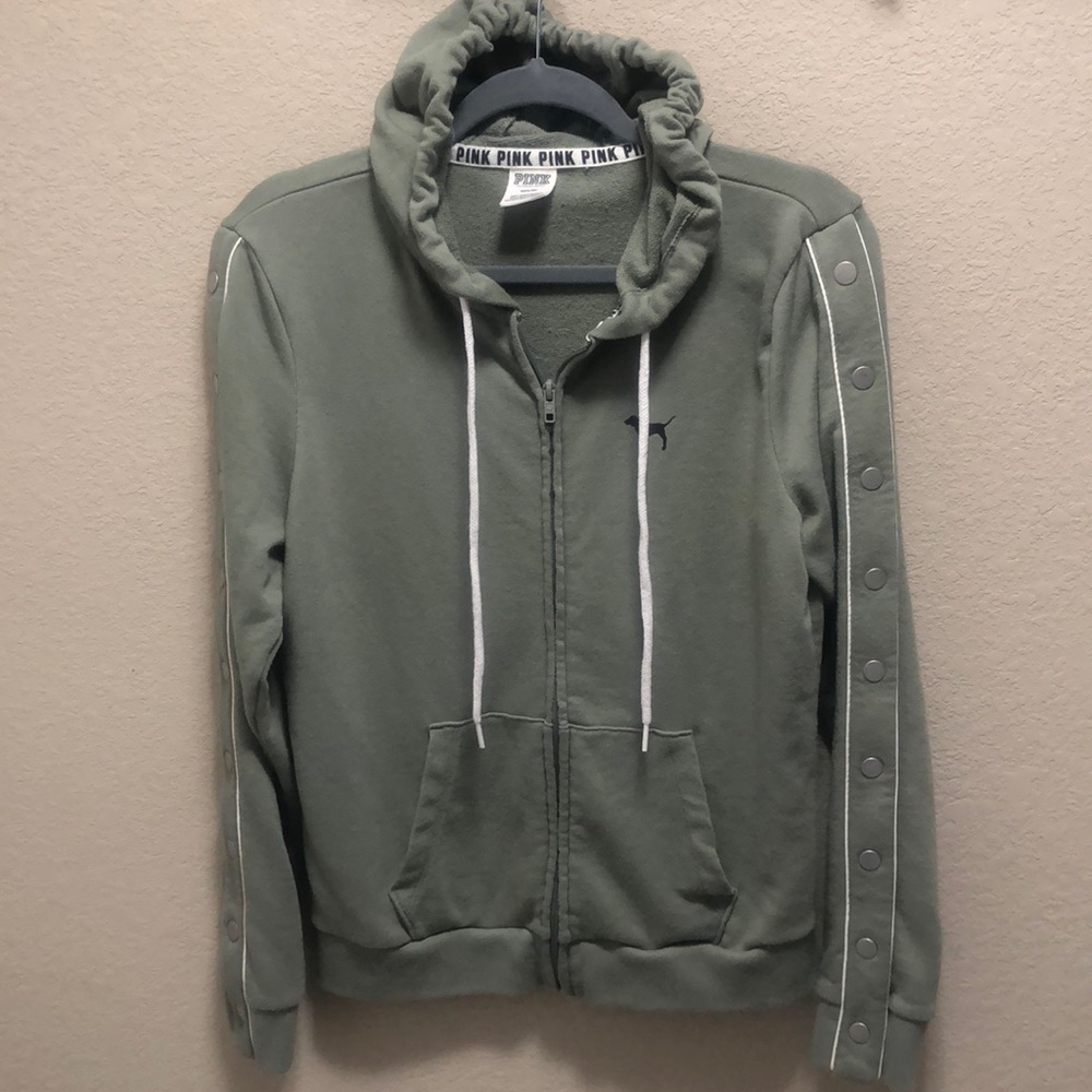 PINK Full zip Jacket